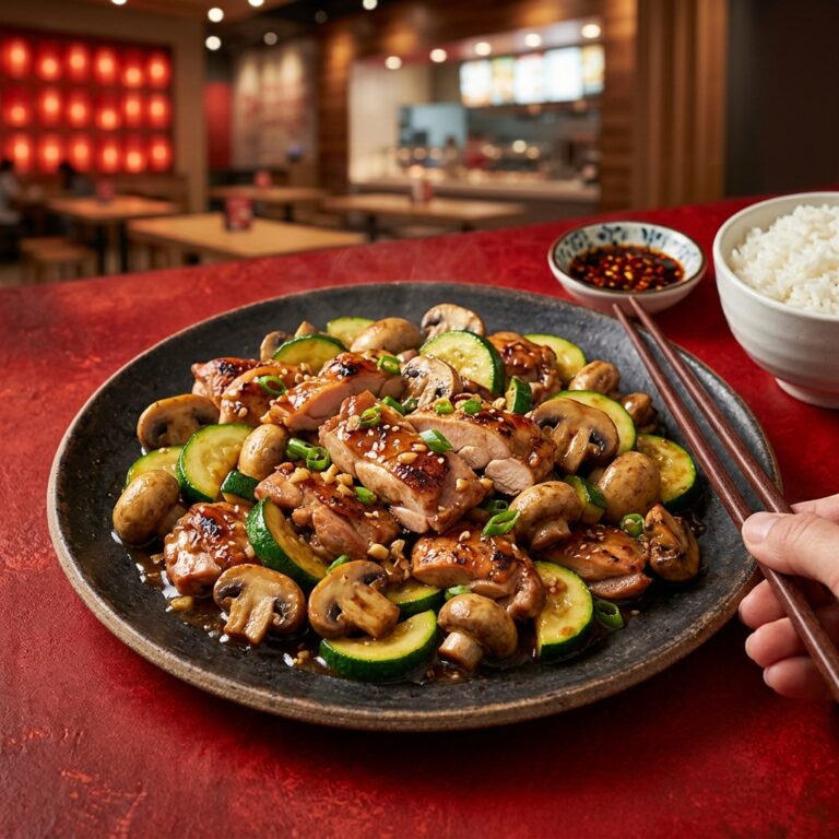 Panda Express Mushroom Chicken