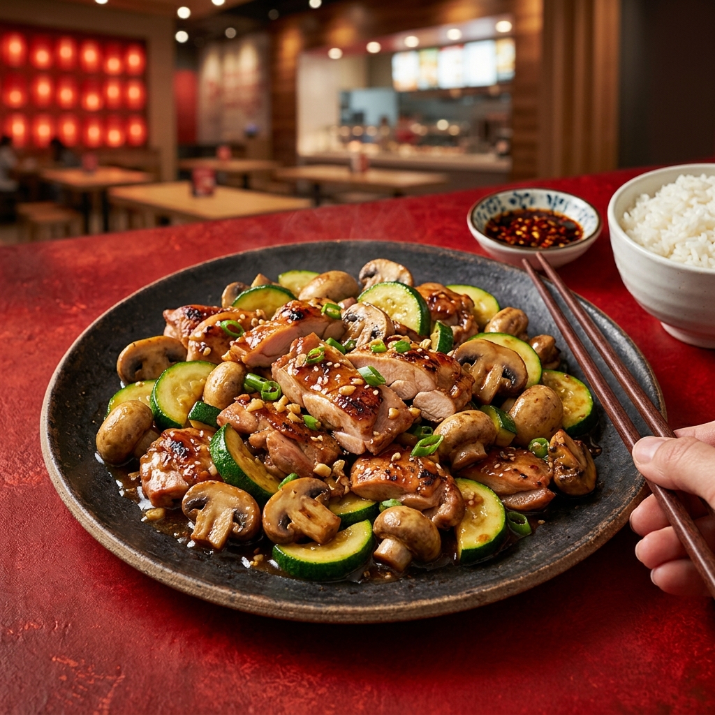 Panda Express Mushroom Chicken