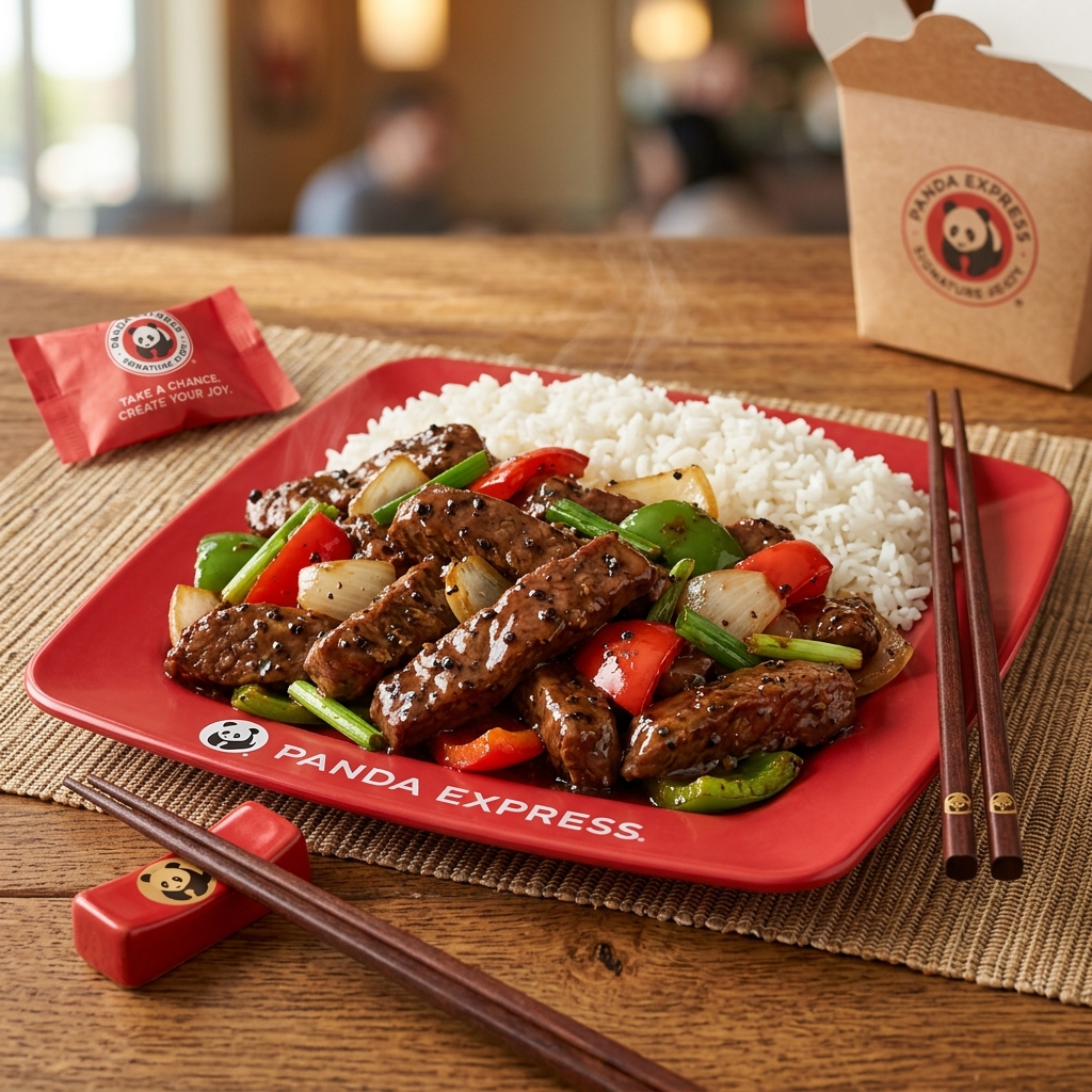 Panda Express Black Pepper Sirloin Steak