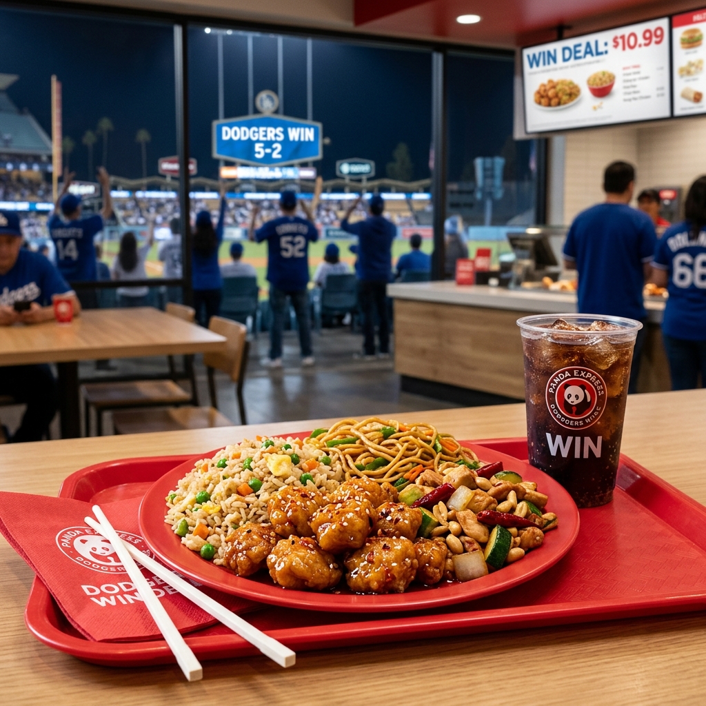Panda Express Dodgers Win Deal