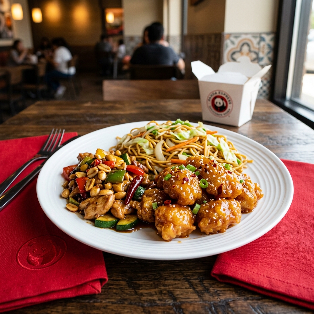 Panda Express Plate Menu
