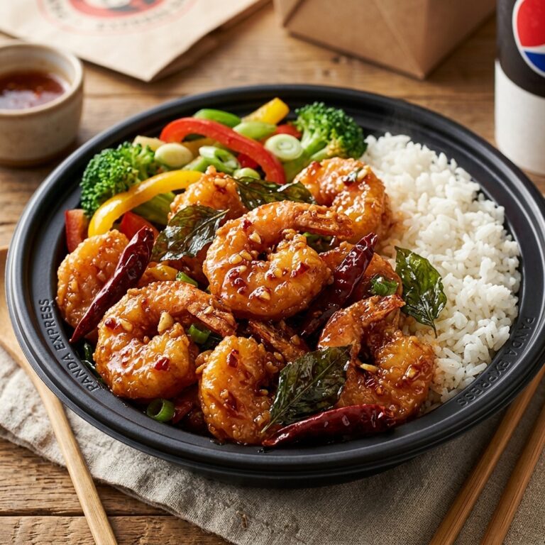 Panda Express Typhoon Chili Shrimp