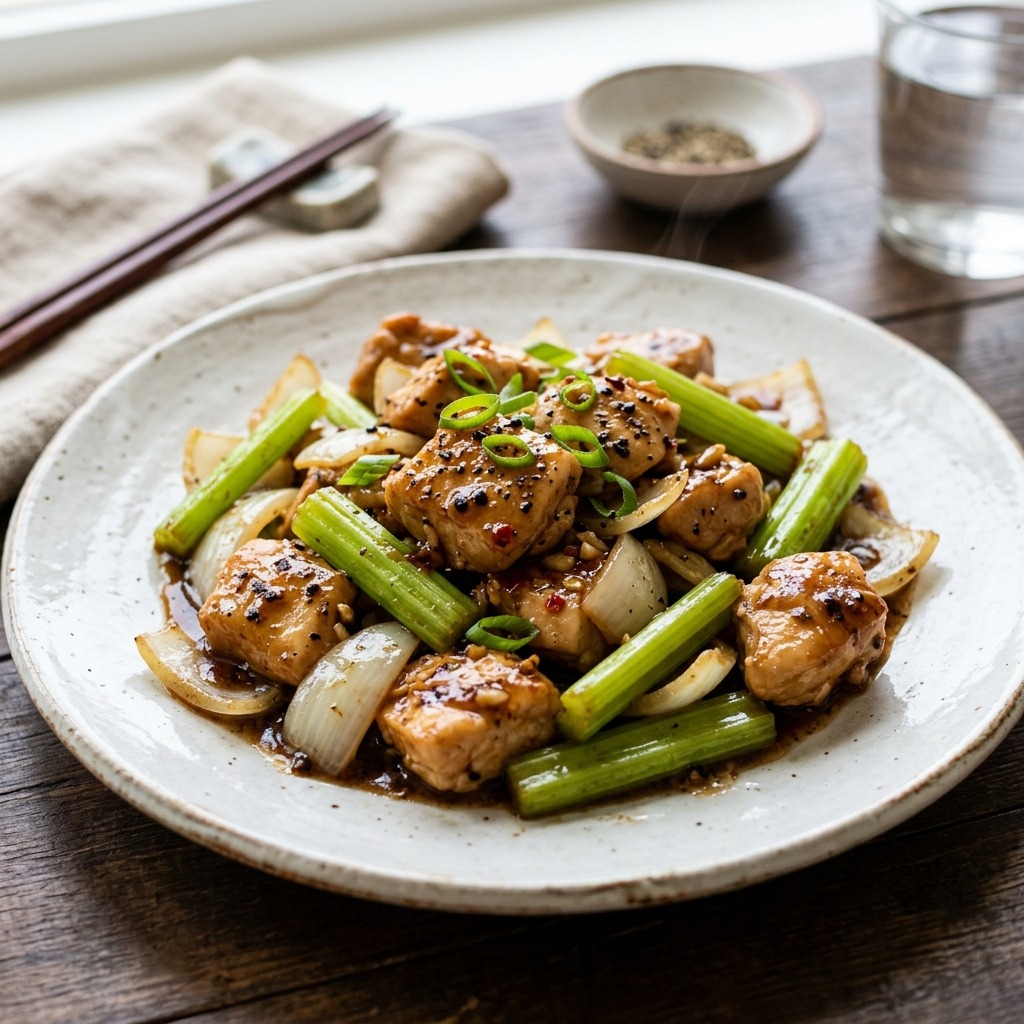 Panda Express Black Pepper Chicken