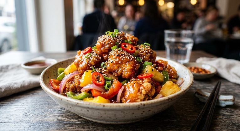 Dynamite Sweet and Sour Chicken